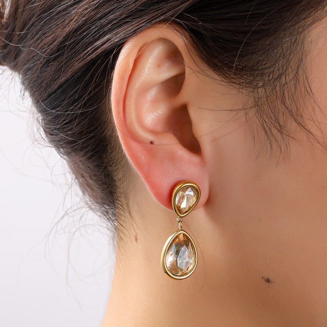 Day &amp; Eve by Go Dutch Label – Ohrringe mit 3 Blumen