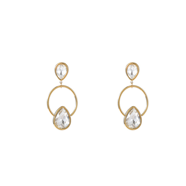 Day &amp; Eve by Go Dutch Label – Ohrringe mit 3 Blumen