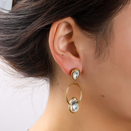 Day &amp; Eve by Go Dutch Label – Ohrringe mit 3 Blumen
