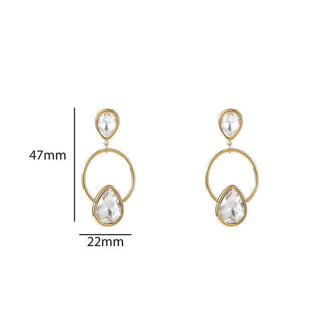Day &amp; Eve by Go Dutch Label – Ohrringe mit 3 Blumen