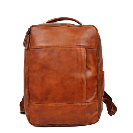 Bären-Design Lederrucksack Herren CL43738