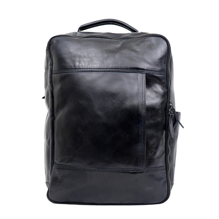 Bären-Design Lederrucksack Herren CL43738