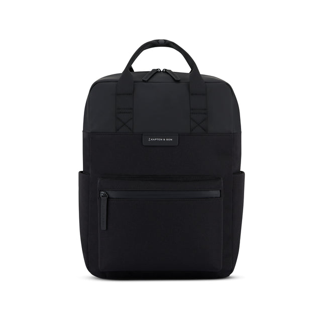 Kapten &amp; Son Rucksack Bergen Pro All Black 15 Zoll