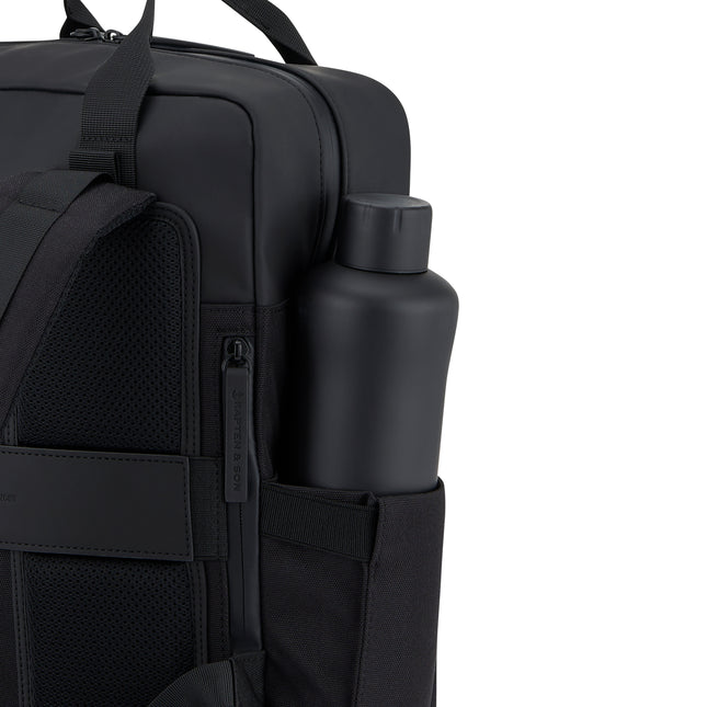Kapten &amp; Son Rucksack Bergen Pro All Black 15 Zoll