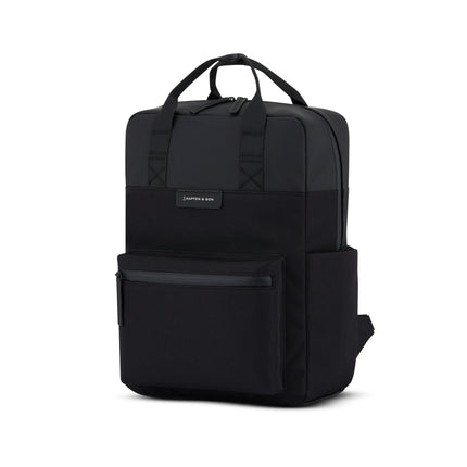 Kapten & Son Rucksack Bergen Pro All Black 15 Zoll