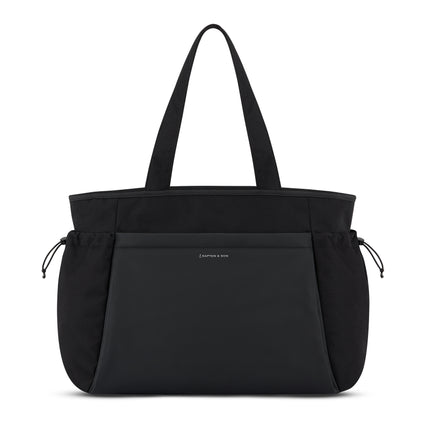 Kapten & Son Hellvi Shopper All Black 14 Zoll