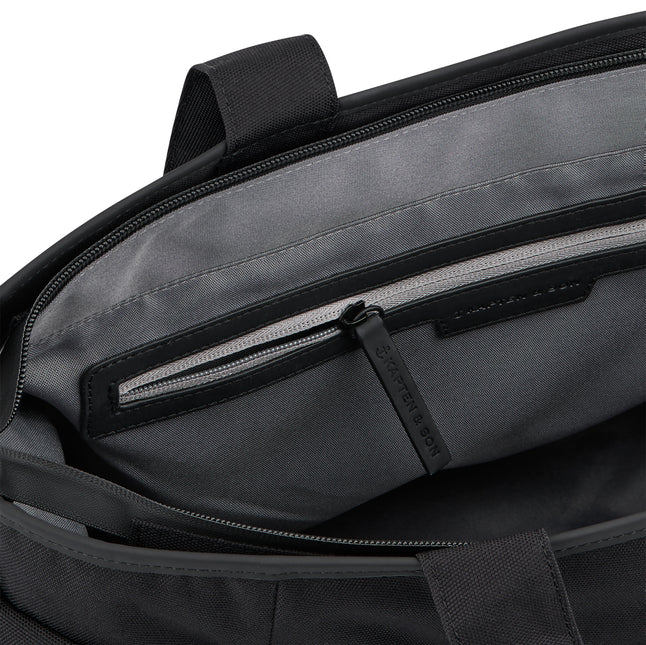 Kapten &amp; Son Hellvi Shopper All Black 14 Zoll