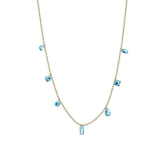 Day &amp; Eve by Go Dutch Label – Halskette mit 3 Blumen