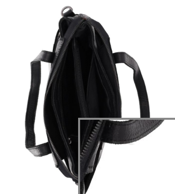 DSTRCT Umhängetasche / Umhängetasche Damen Leder Preston Park