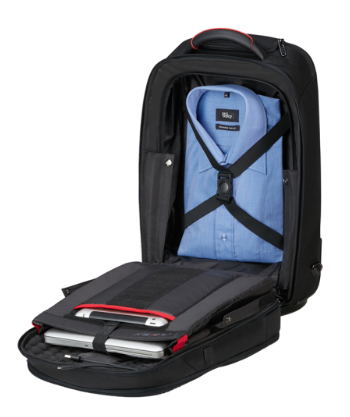 Samsonite PRO-DLX 6 Laptop-Rucksack mit Rollen 17,3 Zoll