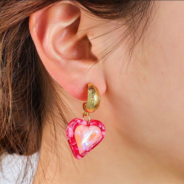 Day &amp; Eve by Go Dutch Label – Ohrringe mit 3 Blumen