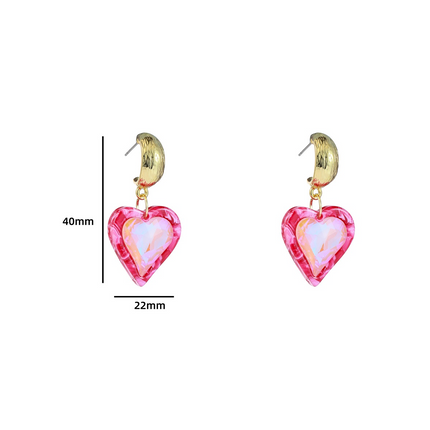Day &amp; Eve by Go Dutch Label – Ohrringe mit 3 Blumen