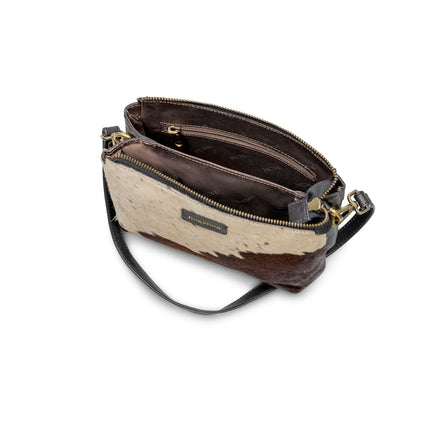 Bag2Bag Umhängetasche/Clutch Amalfi Wildleder