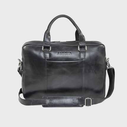 Negotia Alpha Apex Leder-Laptoptasche 16