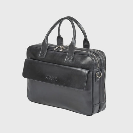 Negotia Alpha Leder-Laptoptasche 16