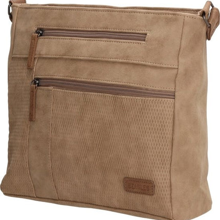 Beagles Brunete Crossbody Schoudertas Handige Ritsvakken