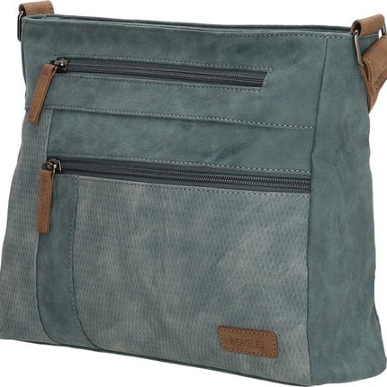 Beagles Brunete Crossbody Schoudertas Handige Ritsvakken