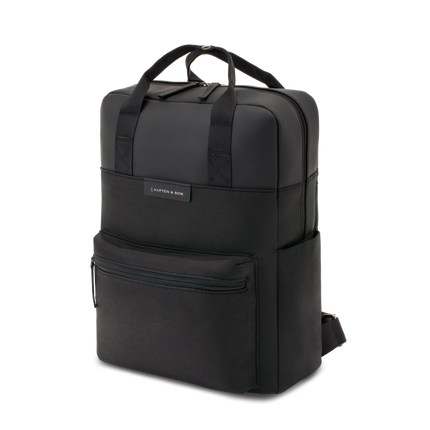 Kapten & Son Rucksack Bergen All Black 15 Zoll