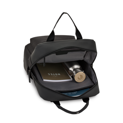 Kapten &amp; Son Rucksack Bergen All Black 15 Zoll