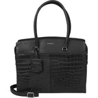 Black (Alligator Print)
