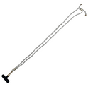 Weiß/Grau (goldfarbene Hardware)