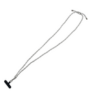 Weiß/Grau (silberne Hardware)
