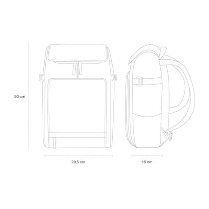 Kapten &amp; Son Rucksack Bali Sandstone von Mariefeandjakesnow 16 Zoll