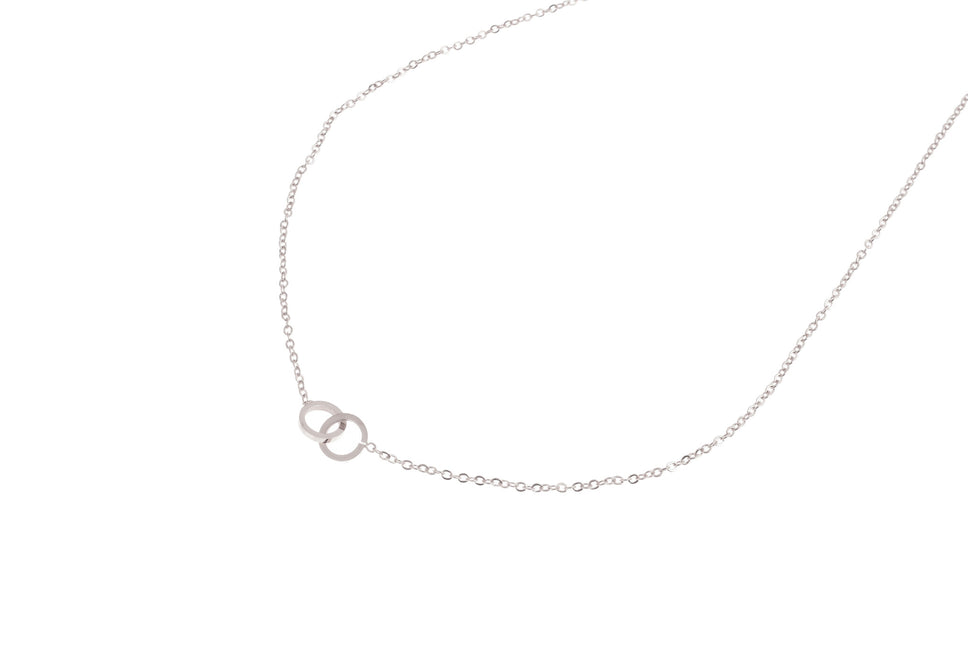 Day & Eve by Go Dutch Label Double Circle Necklace