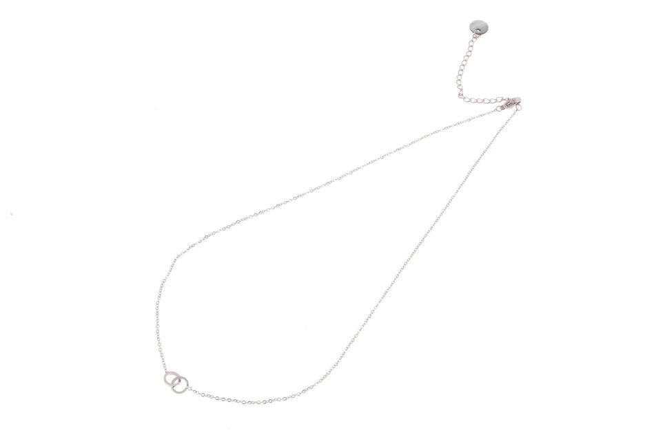 Day & Eve by Go Dutch Label Double Circle Necklace