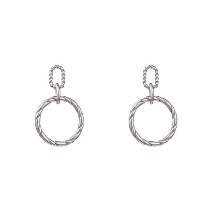 Day & Eve by Go Dutch Label Double Round Earrings