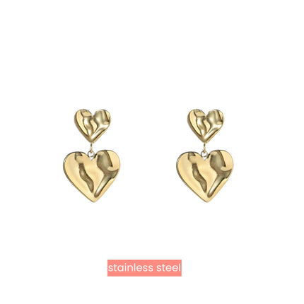 Day & Eve by Go Dutch Label Small Hammered Hearts