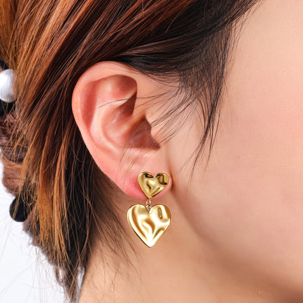 Day & Eve by Go Dutch Label Small Hammered Hearts