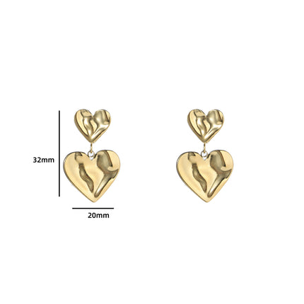 Day & Eve by Go Dutch Label Small Hammered Hearts