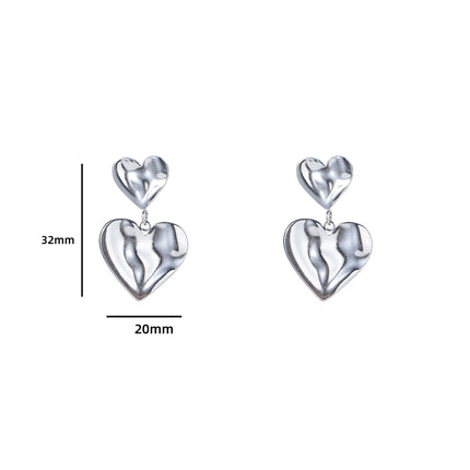 Day & Eve by Go Dutch Label Small Hammered Hearts