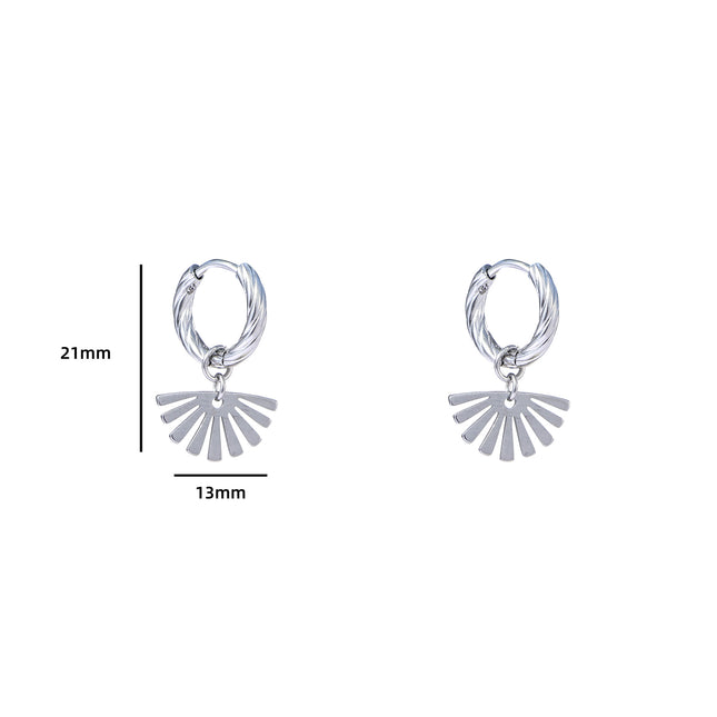 Day & Eve by Go Dutch Label Sunset Hoops