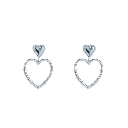 Day & Eve by Go Dutch Label Wrapped Heart Earrings