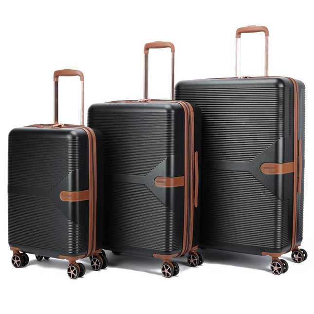 Decent On Tour Hartschalenkoffer-Set 3-teilig