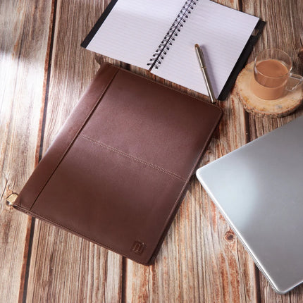 Negotia Delta Schreibmappe aus Leder, A4 