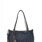 Blau/Taupe