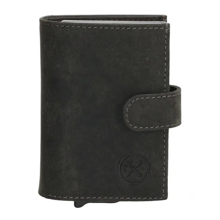 Hide & Stitches Leren Pasjeshouder Idaho Double Safety Wallet