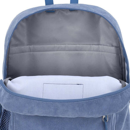 JanSport Cross Town Plus Elemental Blue Corduroy 15.6 Inch