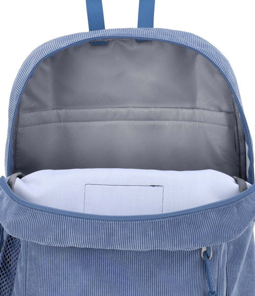 JanSport Cross Town Plus Elemental Blue Corduroy 15.6 Inch