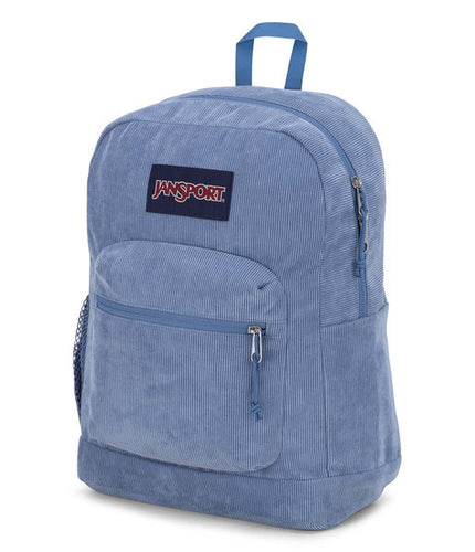 JanSport Cross Town Plus Elemental Blue Corduroy 15.6 Inch