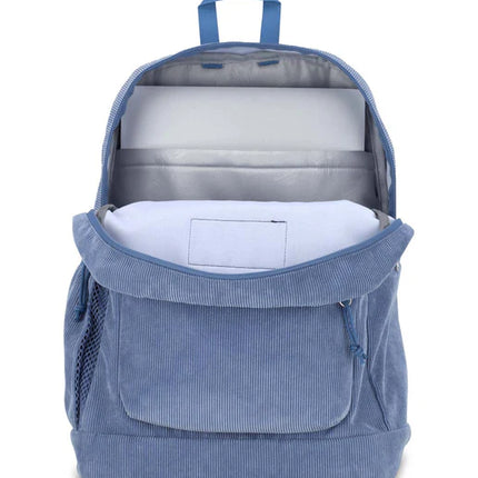 JanSport Cross Town Plus Elemental Blue Corduroy 15.6 Inch