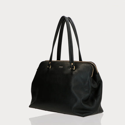 LouLou Essentiels Laptop Schoudertas Olivia 15.6 Inch