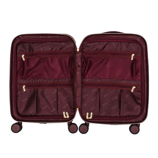 MOSZ Dames Grote Koffer Perfect Plum- 76 cm - Lauren