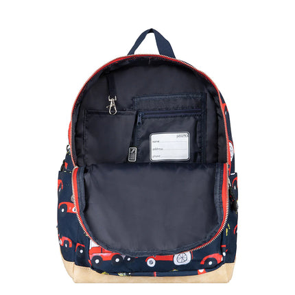 Pick & Pack Pick&Pack rugzak M Cars - Navy 