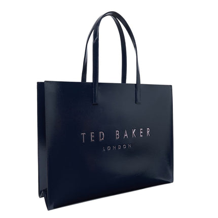 Ted Baker – Große Croccon-Tasche mit Symbol