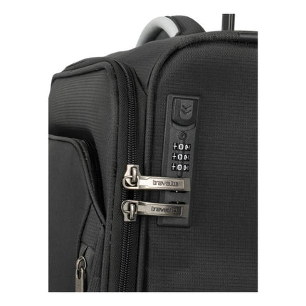 Travelite Jetpack Easy Cabin 2W Trolley S, 40 x 30 x 20, Schwarz