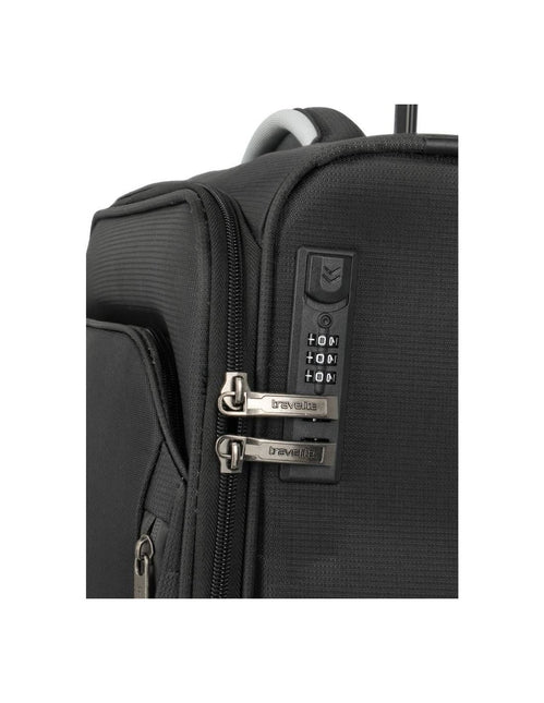 Travelite Jetpack Easy Cabin 2W Trolley S, 40 x 30 x 20, Schwarz